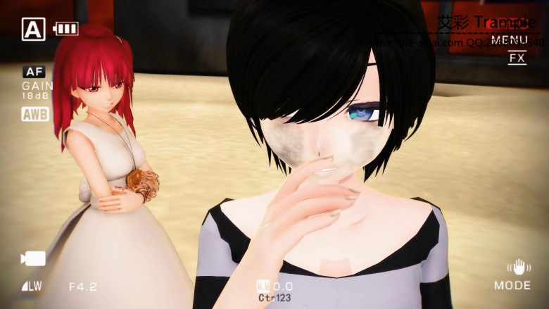 MMD女格斗家暴踹挑战的男选手 动漫 R-190417-3