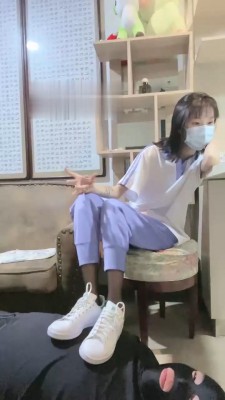 【安琪】学生黑丝小白鞋踩脚垫 bf19249