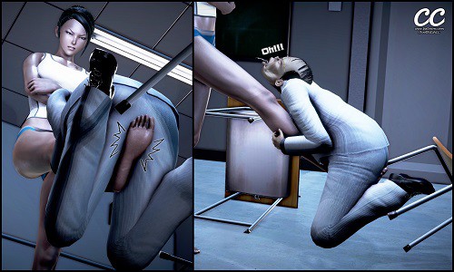 漫画FootBitchCC踩踏、残忍、臭脚、气味、调教 G-210603-26