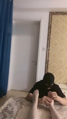 【甜心】运动鞋白丝恋足调 bf18015