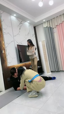 【麋鹿银儿】双S-袜子塞嘴踩踏/暴力踢打 bf23280