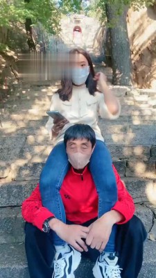 【小劳拉】户外山顶骑马【完整版】 bf18915_HD绳艺资源