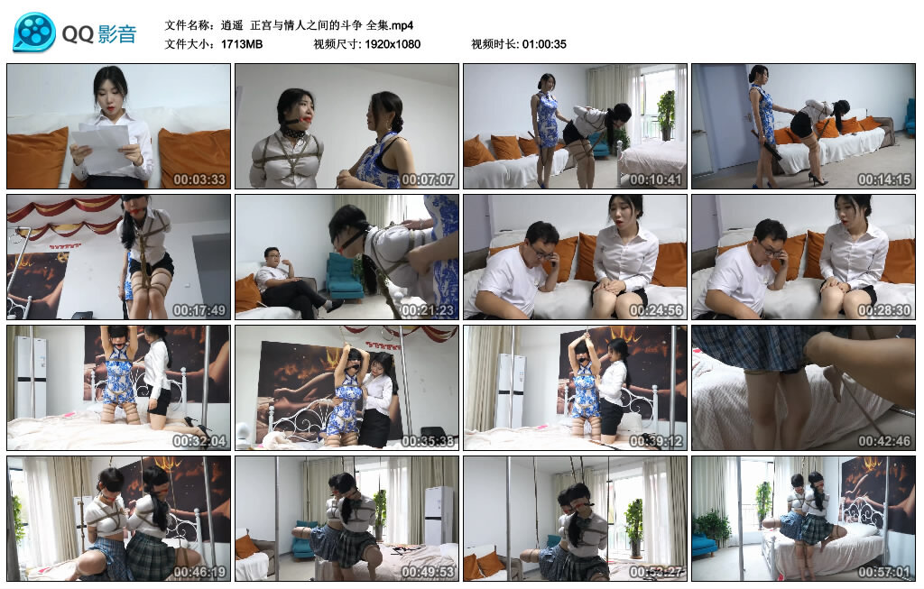 【逍遥】正宫与情人之间的斗争 全集_HD绳艺资源